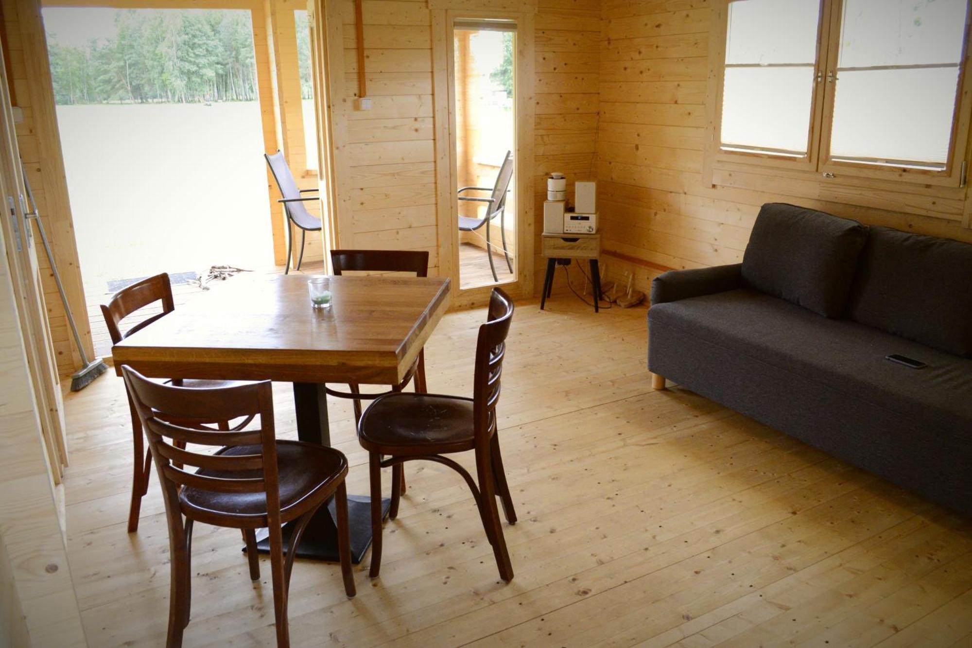 Camping Szczecinek Domy Wypoczynkowe Eksteriør billede
